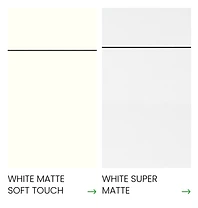 White Matte Soft Touch · White Super Matte