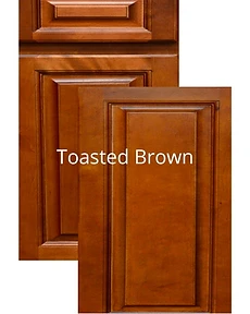 Toasted Brown cabinet line