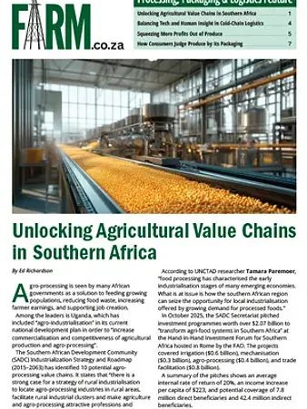Processing, Packaging & Logistics Feature November 2025 feature cover