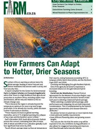 Crop Farming Feature December 2025 feature cover