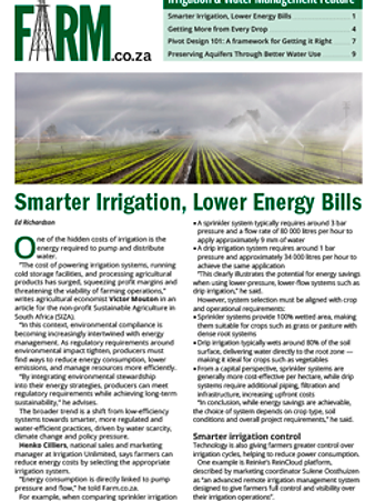 Irrigation & Water Management Feature - April 2026 feature cover