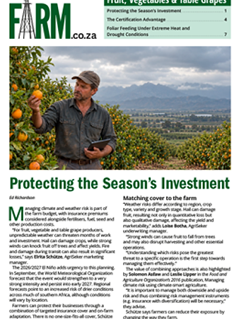 Fruit, Vegetables & Table Grapes Feature – October 2026 feature cover