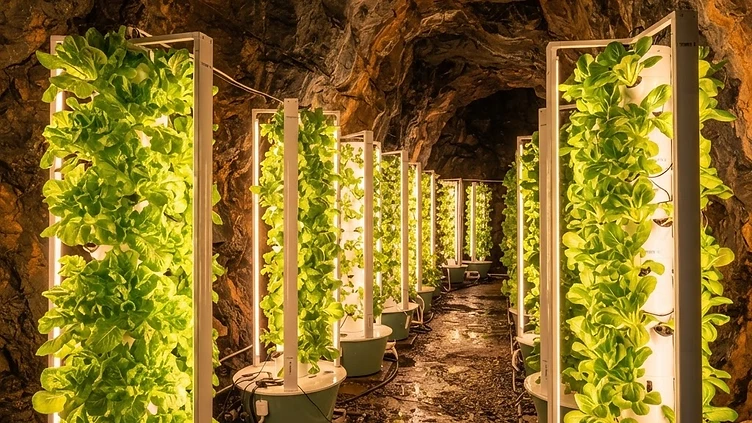 Deep-Level Farming Innovation Transforms North Yorkshire Mine into Sustainable Food Hub