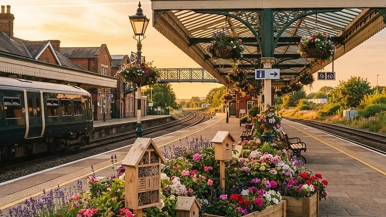 Goostrey Station Volunteers Secure Another Prestigious Sustainability Award