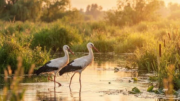 Midlands Wildlife Milestone: White Storks Return After 600-Year Absence