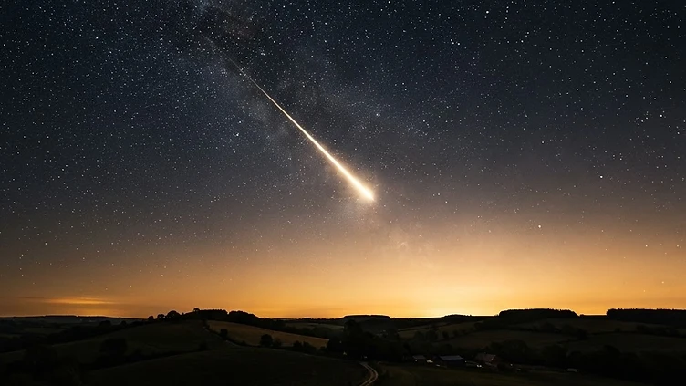 CELESTIAL SPECTACLE: ORIONID METEOR SHOWER LIGHTS UP UK SKIES