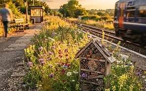 Volunteer Group’s Wildlife-Friendly Efforts at Village Rail Station Recognised
