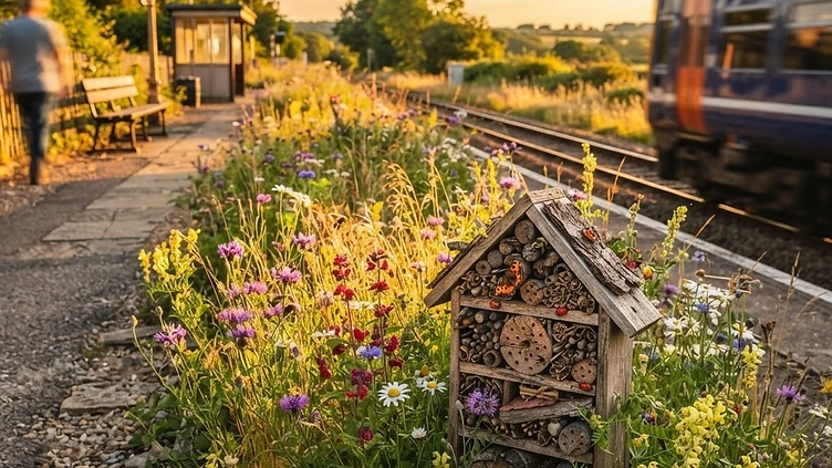 Volunteer Group’s Wildlife-Friendly Efforts at Village Rail Station Recognised