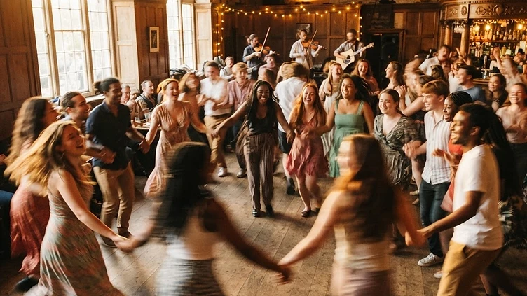 ‘Ceilidh renaissance’ lures gen Z offline in search of real-life joy