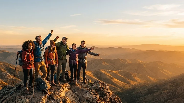 Local Business Network Conquers Snowdon for Charity