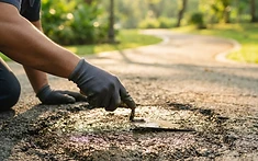 Kent council uses binned fast fashion items - to plug potholes