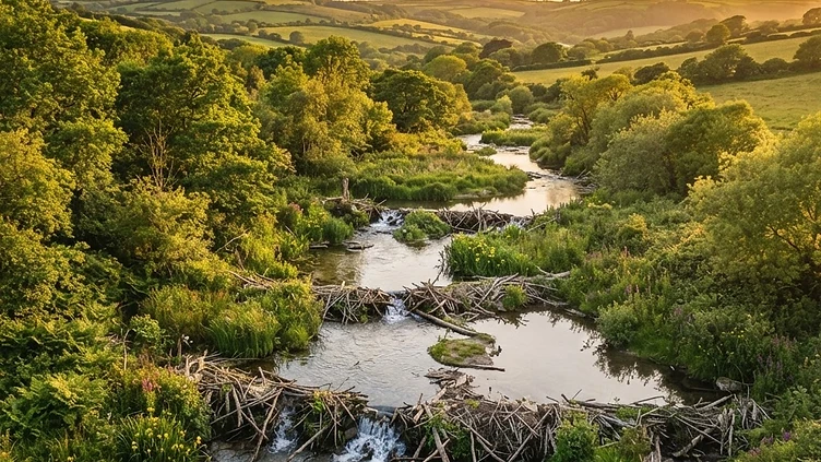 Collaborative "Source-to-Sea" Project Unites Farmers and Beavers to Protect Cornish Marine Life