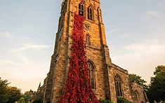 15,000 handmade poppies transform Widnes church ahead of Remembrance Sunday