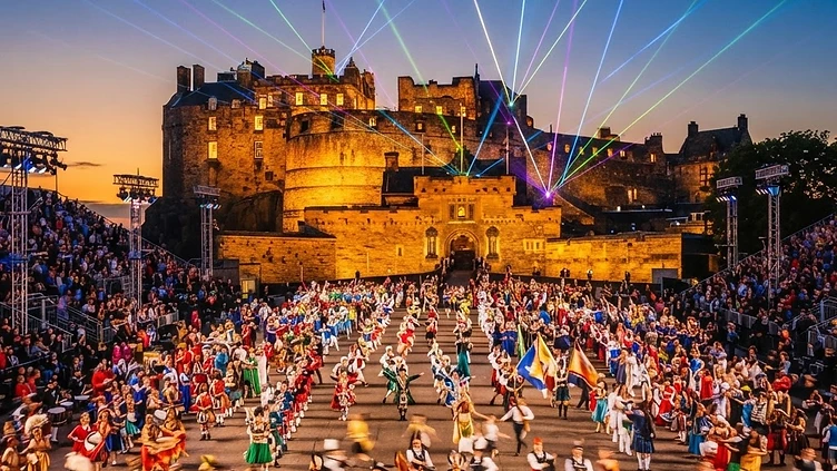Edinburgh Military Tattoo Reimagined with Tap-Dancing Cowgirls and Global Spectacle