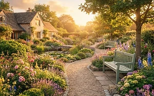 Community Volunteers Revitalize Hospice Gardens for Summer Celebration