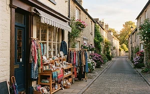 Audlem Charity Shop boosts takings by moving outdoors