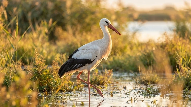 NATURE’S TRIUMPH: ICONIC WHITE STORKS RETURN TO THE MIDLANDS