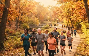 COMMUNITY SPIRIT: BESTWOOD VILLAGE PARKRUN RETURNS TO ACTION