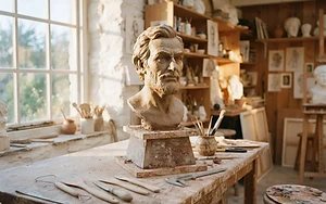 Bronze Legacy: East London Artist Captures British Icons in Clay