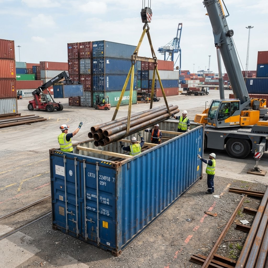 20ft new shipping container for sale — 20ft Open Top Shipping Container delivered nationwide by CargoVault Containers thumbnail 4