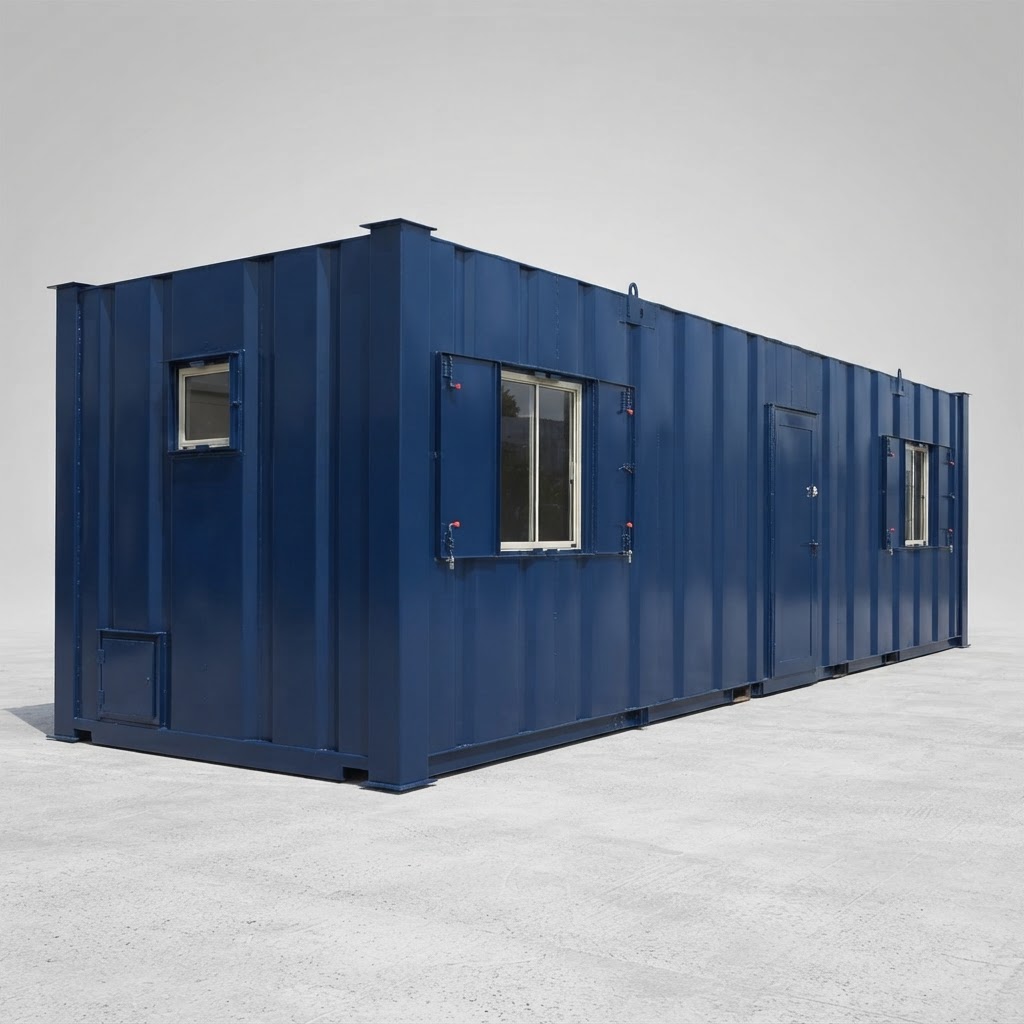 32ft new shipping container for sale — 32Ft x 10Ft Steel Canteen Cabin delivered nationwide by Cargo Vault Containers thumbnail 3