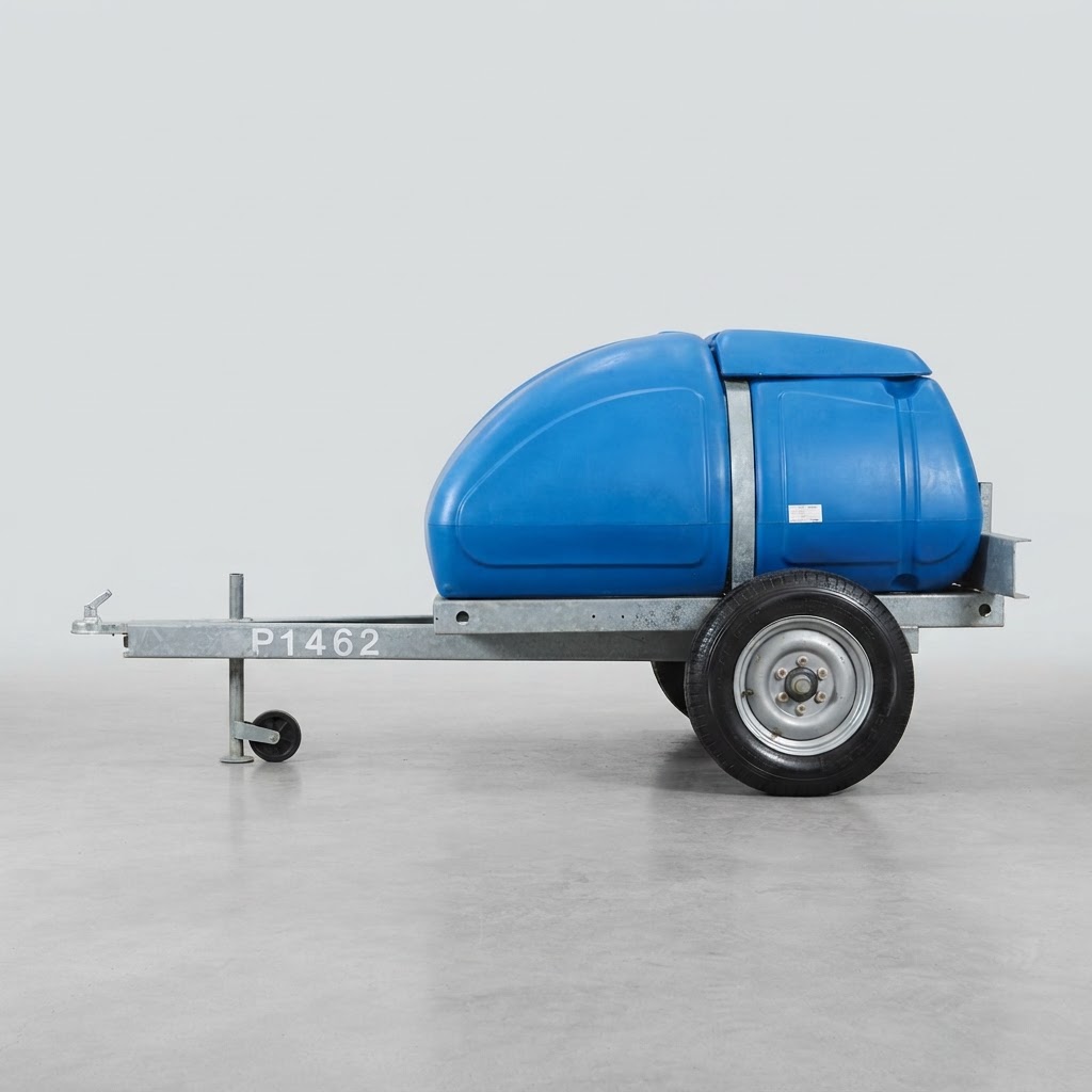 custom new shipping container for sale — Site Towable Water Bowser delivered nationwide by CargoVault Containers thumbnail 2