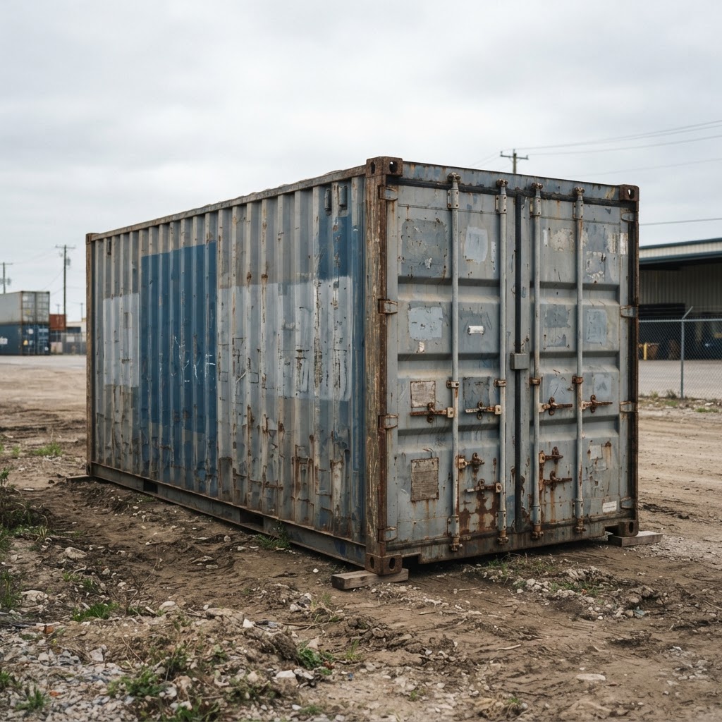 Shipping Container Storage for Small Businesses — Cargo Vault Containers blog article cover image