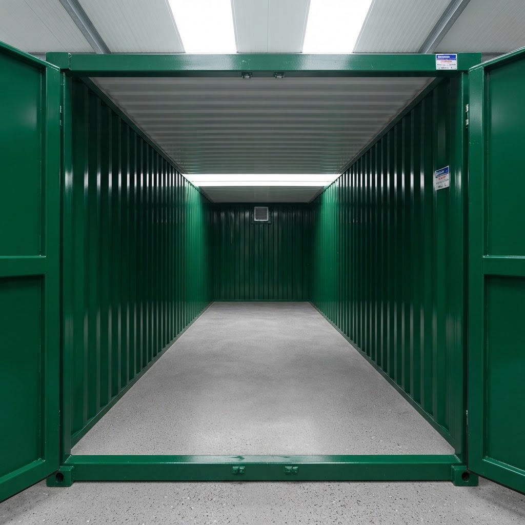6m new shipping container for sale — 6M X 2.1M End Linked Flat Packed Container Bundle (Powder Coated) delivered nationwide by CargoVault Containers thumbnail 4
