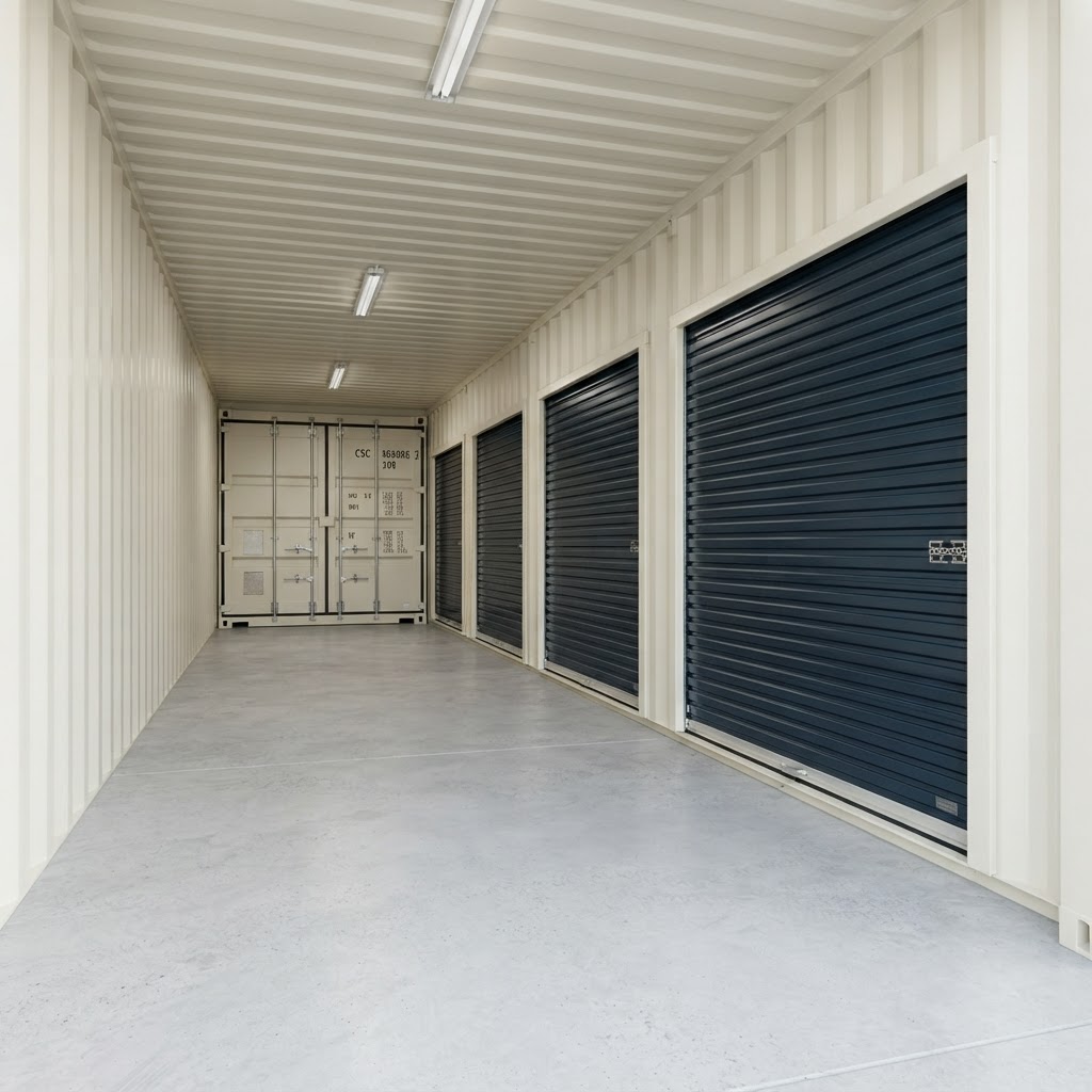 40ft new shipping container for sale — 40ft High Cube Shipping Container With 4 Roll-Up Doors delivered nationwide by CargoVault Containers thumbnail 4