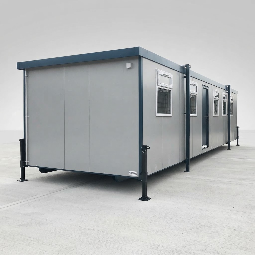 48ft new shipping container for sale — 48Ft x 10Ft Jackleg Office Cabin delivered nationwide by CargoVault Containers thumbnail 3