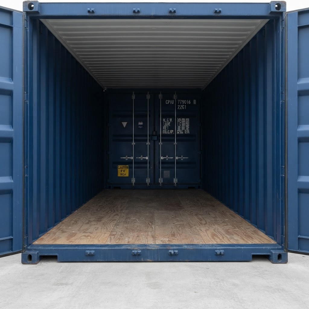20ft used shipping container for sale — Used 20Ft High Cube Container – Grade A delivered nationwide by Cargo Vault Containers thumbnail 4