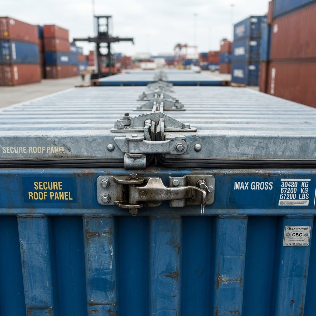 20ft new shipping container for sale — 20ft Open Top Shipping Container delivered nationwide by CargoVault Containers thumbnail 6