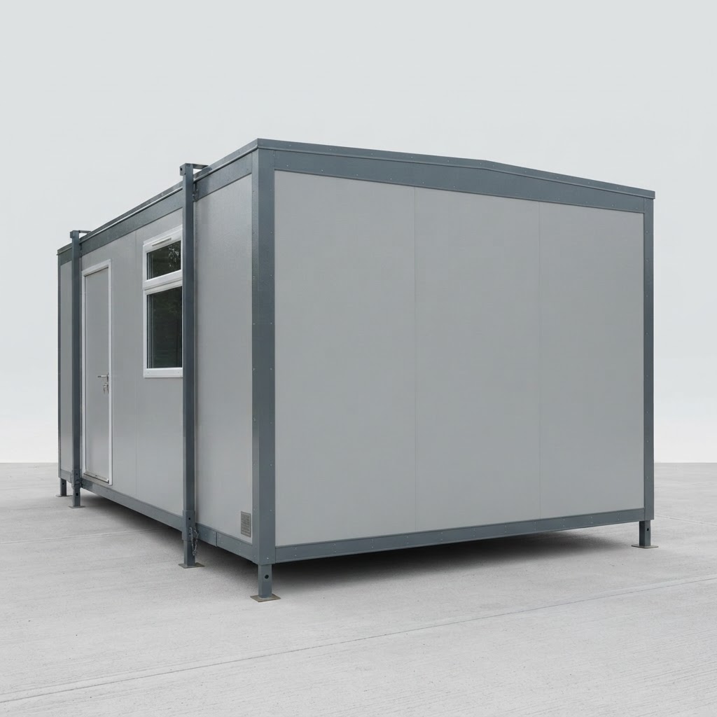 16ft new shipping container for sale — 16Ft x 10Ft Site Office / Jackleg Cabin delivered nationwide by Cargo Vault Containers thumbnail 3