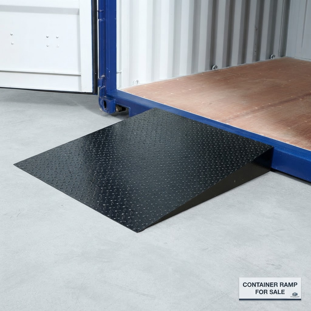 custom new shipping container for sale — Container Ramp For Sale delivered nationwide by Cargo Vault Containers thumbnail 3