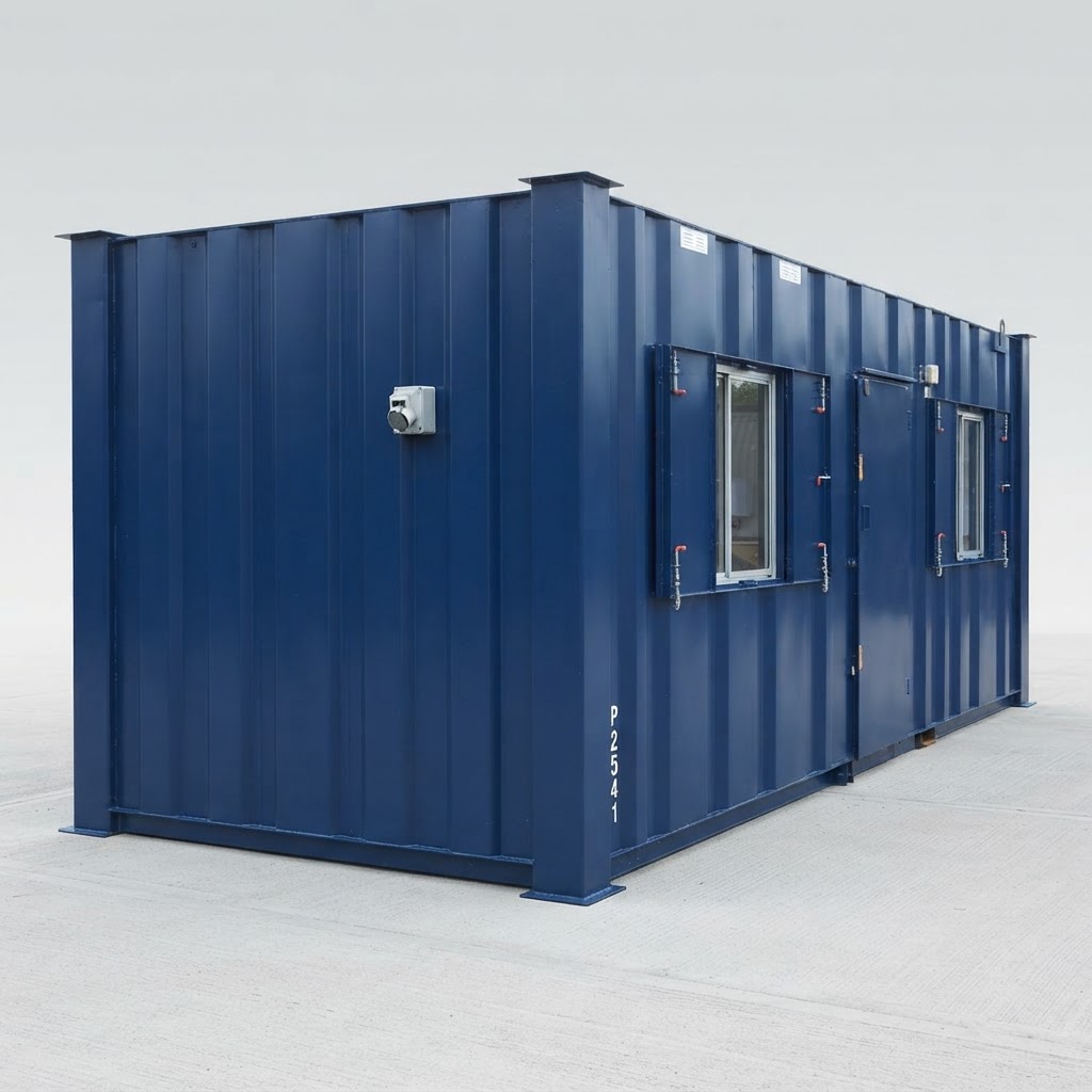 24ft new shipping container for sale — 24Ft x 9Ft Steel Office/Canteen Cabin delivered nationwide by CargoVault Containers thumbnail 3