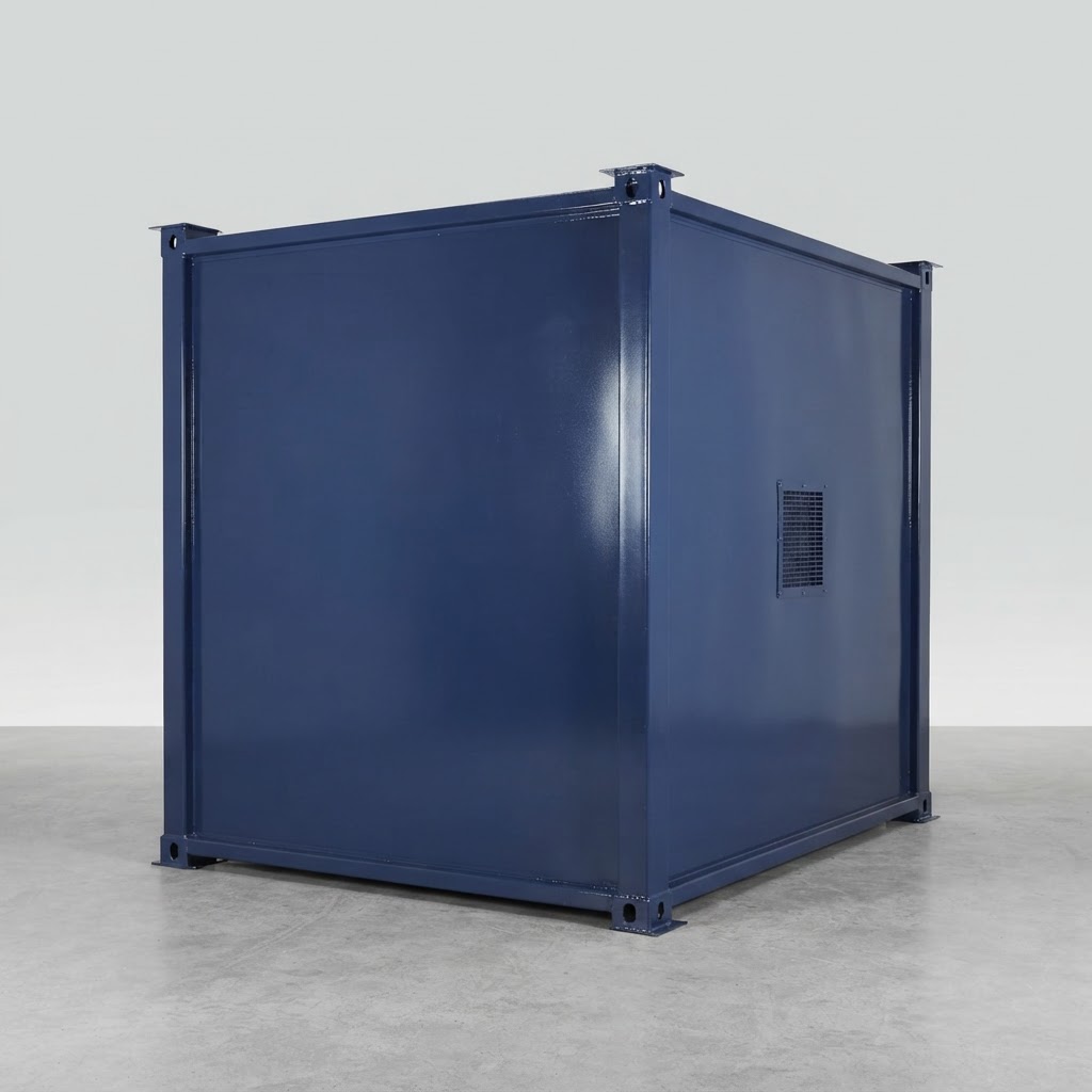 12ft new shipping container for sale — 12Ft x 8Ft Steel Store Cabin (Suitable for stacking) delivered nationwide by Cargo Vault Containers thumbnail 3
