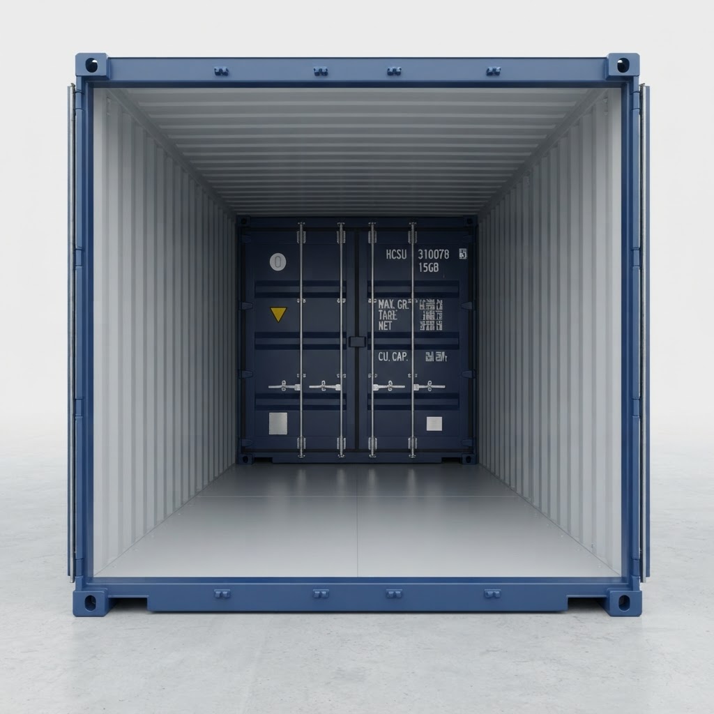 10ft new shipping container for sale — 10ft High Cube Container (One Trip) delivered nationwide by CargoVault Containers thumbnail 4