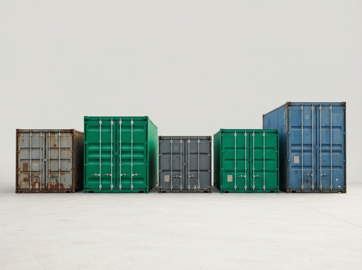 Cargo Vault Containers at a modern logistics terminal