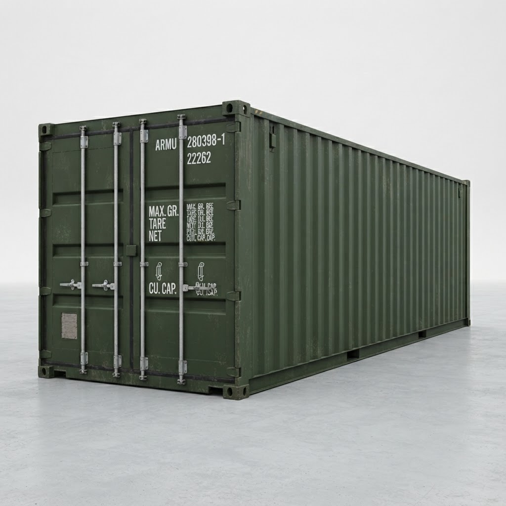 20ft used shipping container for sale — Used 20Ft Open Side / Full Side Access Container delivered nationwide by Cargo Vault Containers thumbnail 3