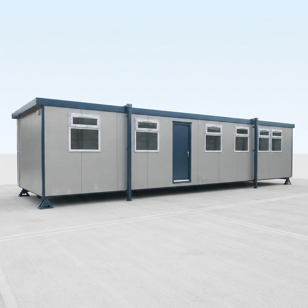 48ft new shipping container for sale — 48Ft x 10Ft Jackleg Office Cabin delivered nationwide by CargoVault Containers thumbnail 2