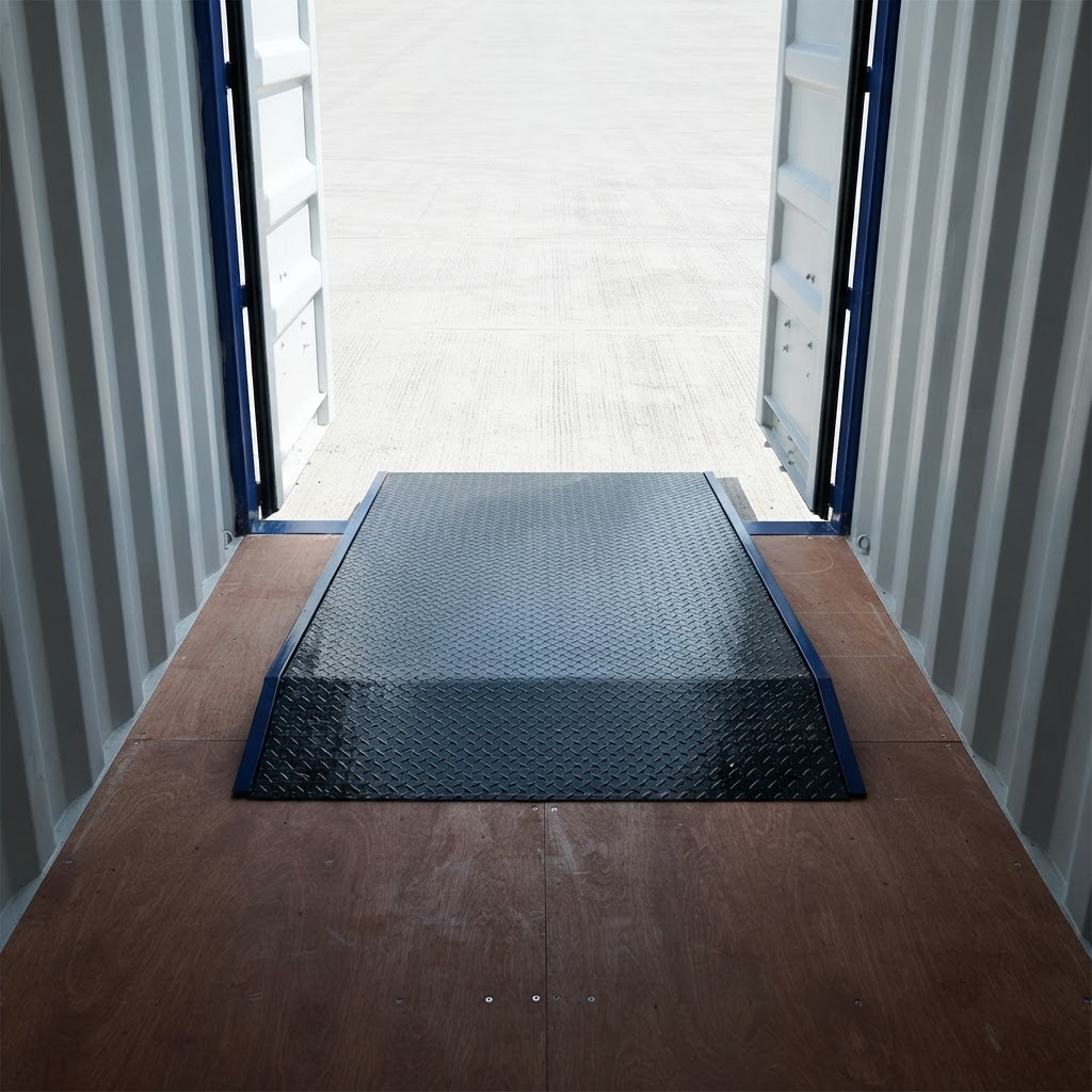custom new shipping container for sale — Container Ramp For Sale delivered nationwide by Cargo Vault Containers thumbnail 4