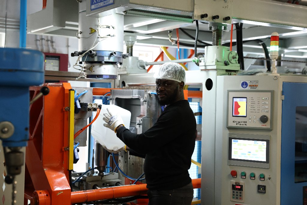 Blow Moulding Operation