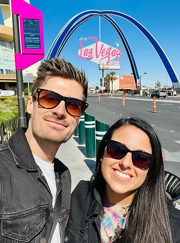 Guy and Maya — the couple behind Faded Glory