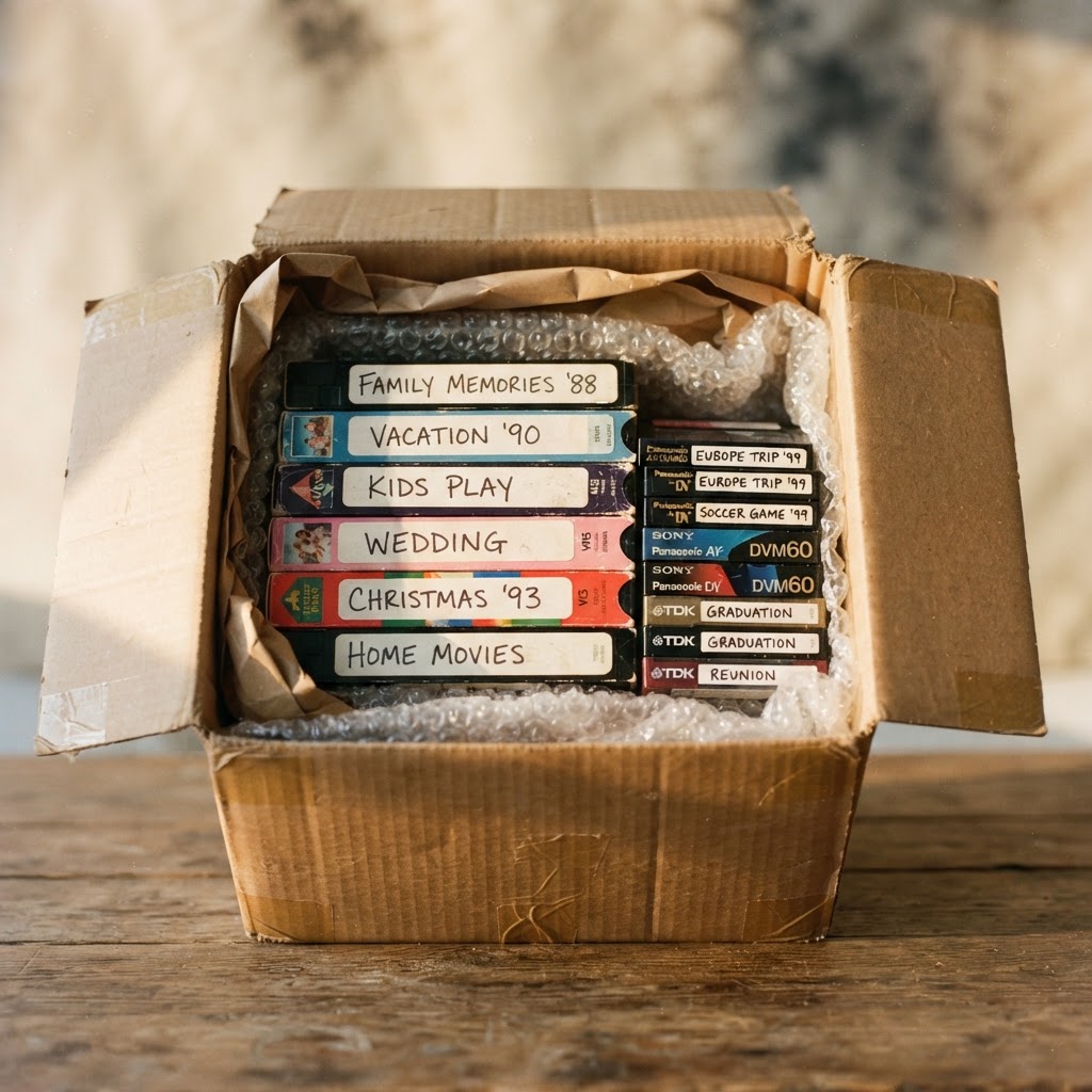 How to Sort and Pack Your Tapes For Posting — field note cover image