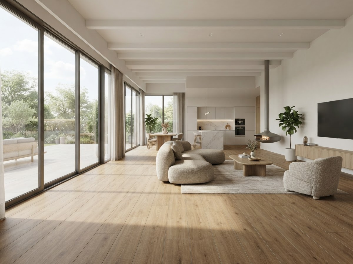 Durable tile flooring installed by Dream Tiles, Inc. for a Florida home