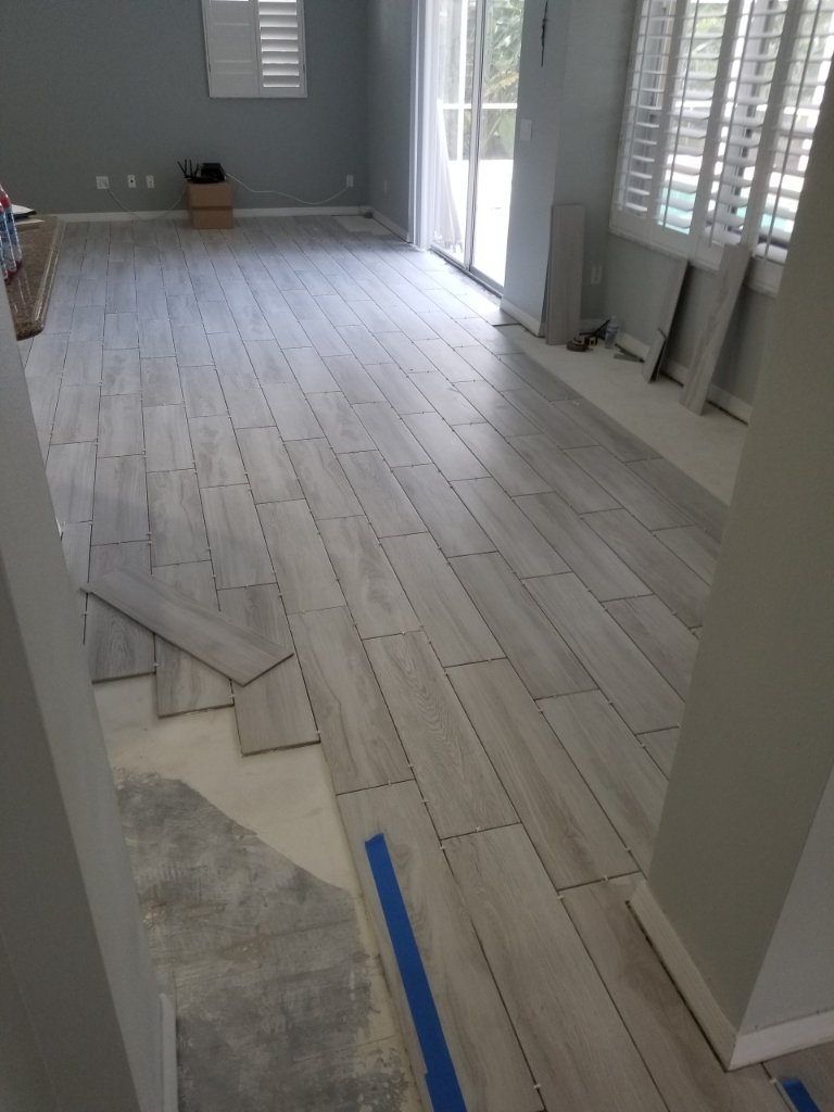 Wood-Look & Marble Tile Flooring