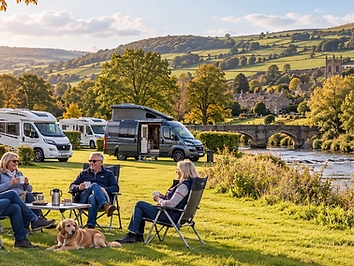 Skipton Rally at Riverside Campsite