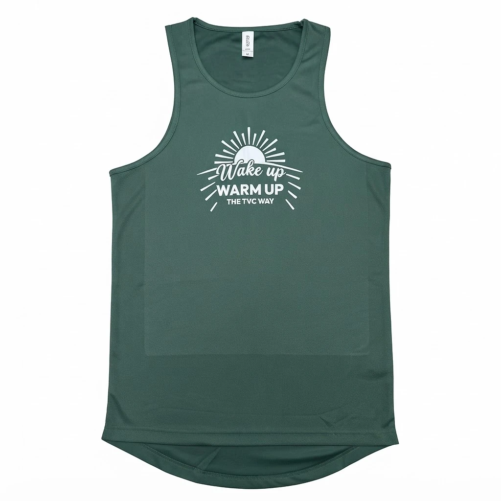 Wake Up Warm Up Vest Tops