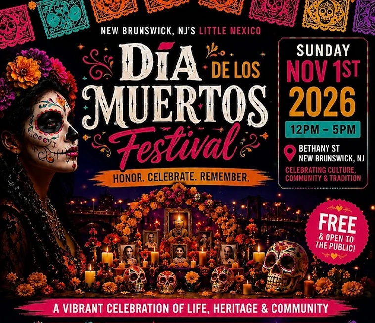 Día de los Muertos Festival flyer