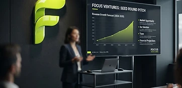 Investor Pitch Deck — branded with FinanceMyCompany F